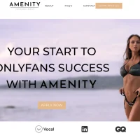 Amenity Management Agency website screenshot