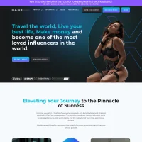 Banx Management website screenshot