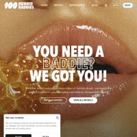 Hunnid Baddies website screenshot