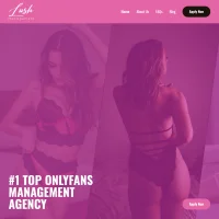 Lush Management website screenshot