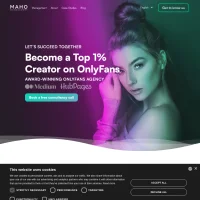 Maho Management website screenshot