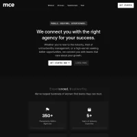 MCE website screenshot