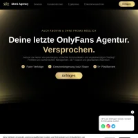 SheX Agency website screenshot