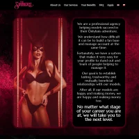 The Sinners Agency website screenshot