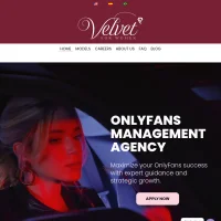 Velvet website screenshot