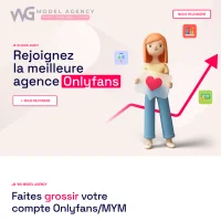 WG Model Agency website screenshot