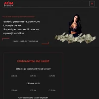 ACM Studio website screenshot