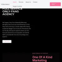 Glow Agency website screenshot