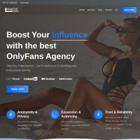 Magic Agency website screenshot