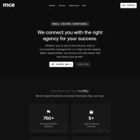 MCE website screenshot