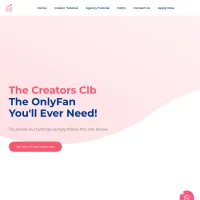 The Creators Clb website screenshot