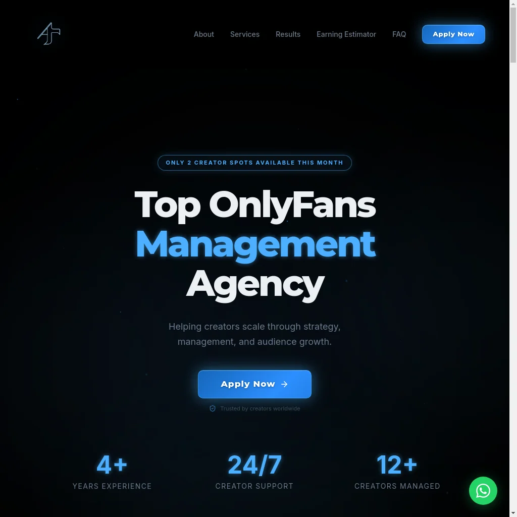 AT Agency website preview