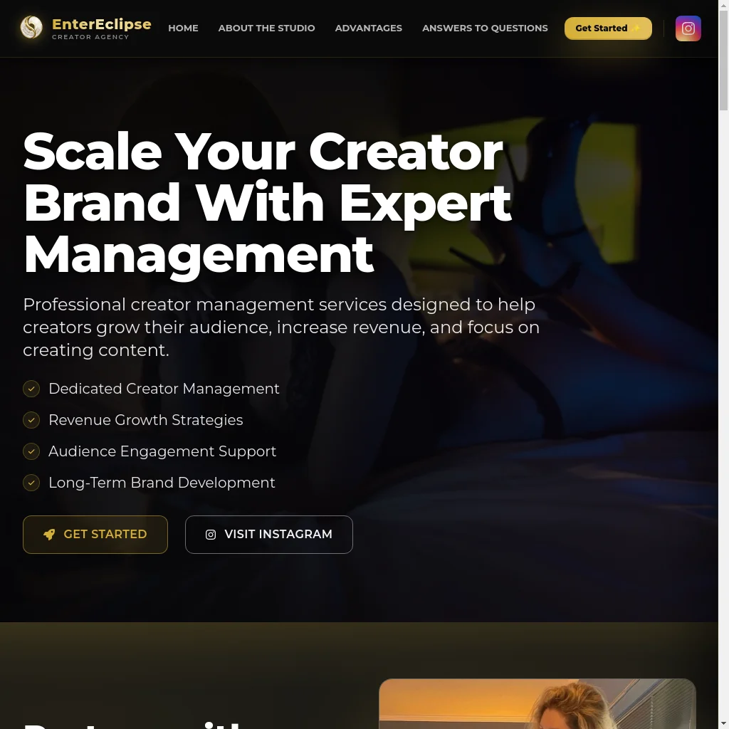 EnterEclipse website preview