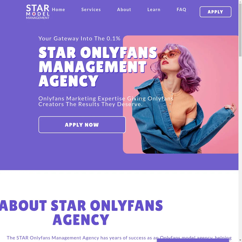 STAR website preview