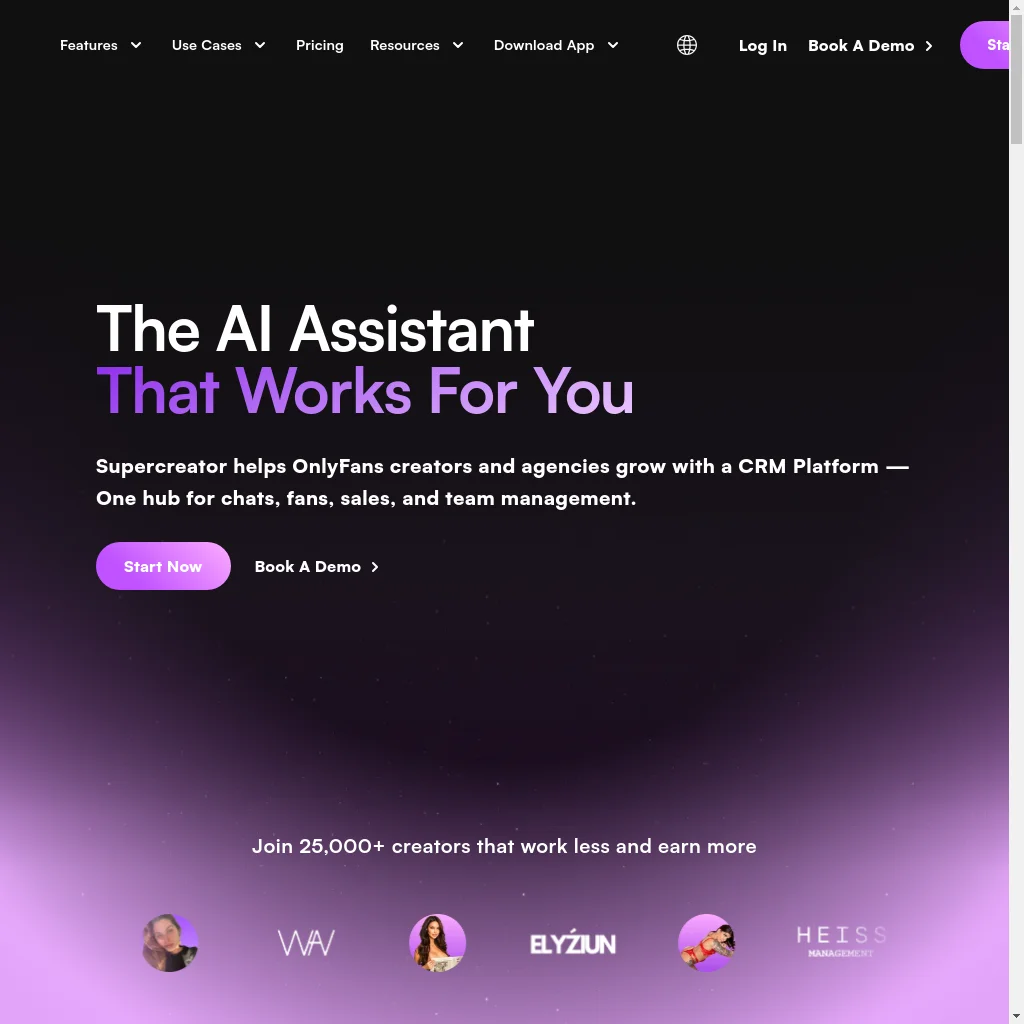 Supercreator website
