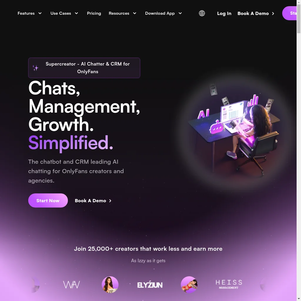 Supercreator website