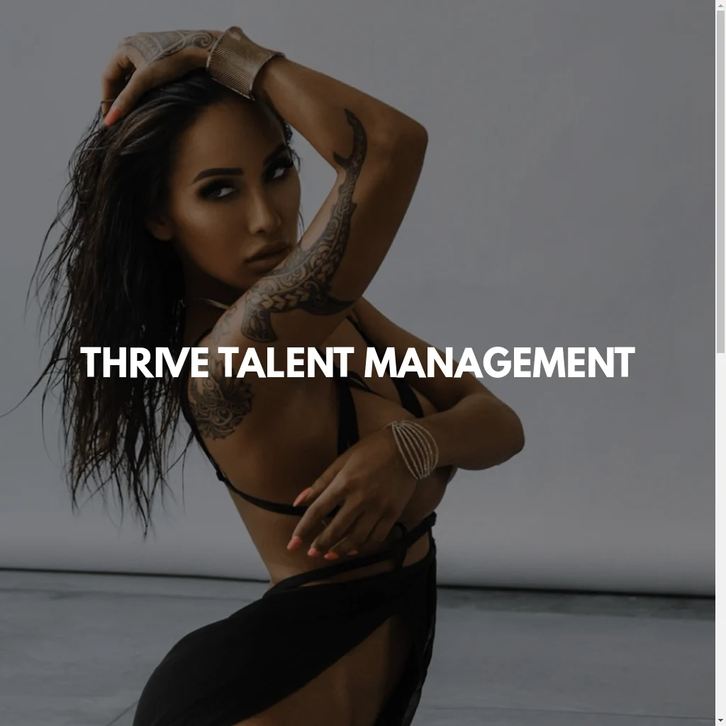 Thrive Talent website preview