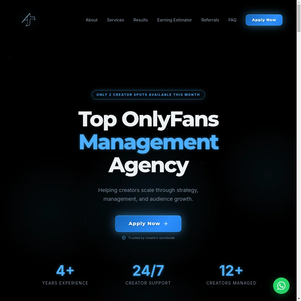 AT Agency website preview