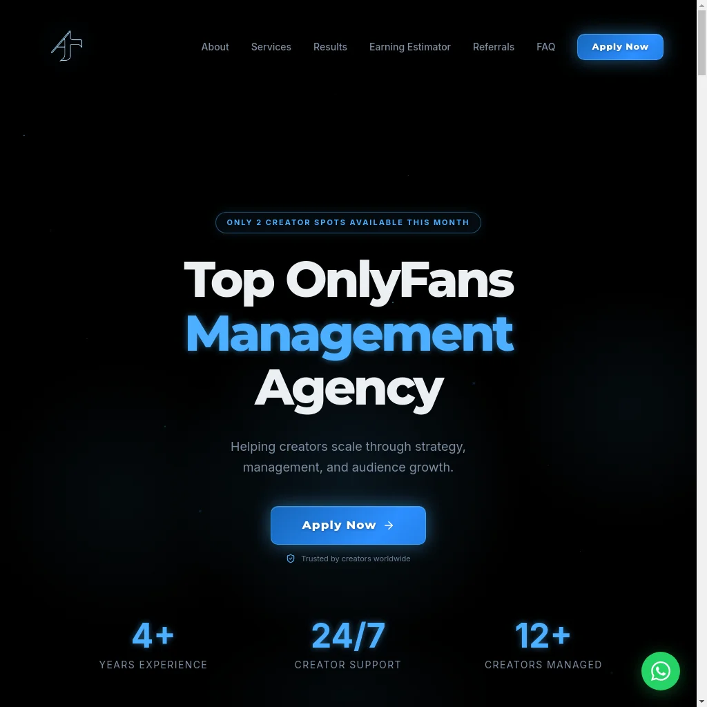 AT Agency website preview