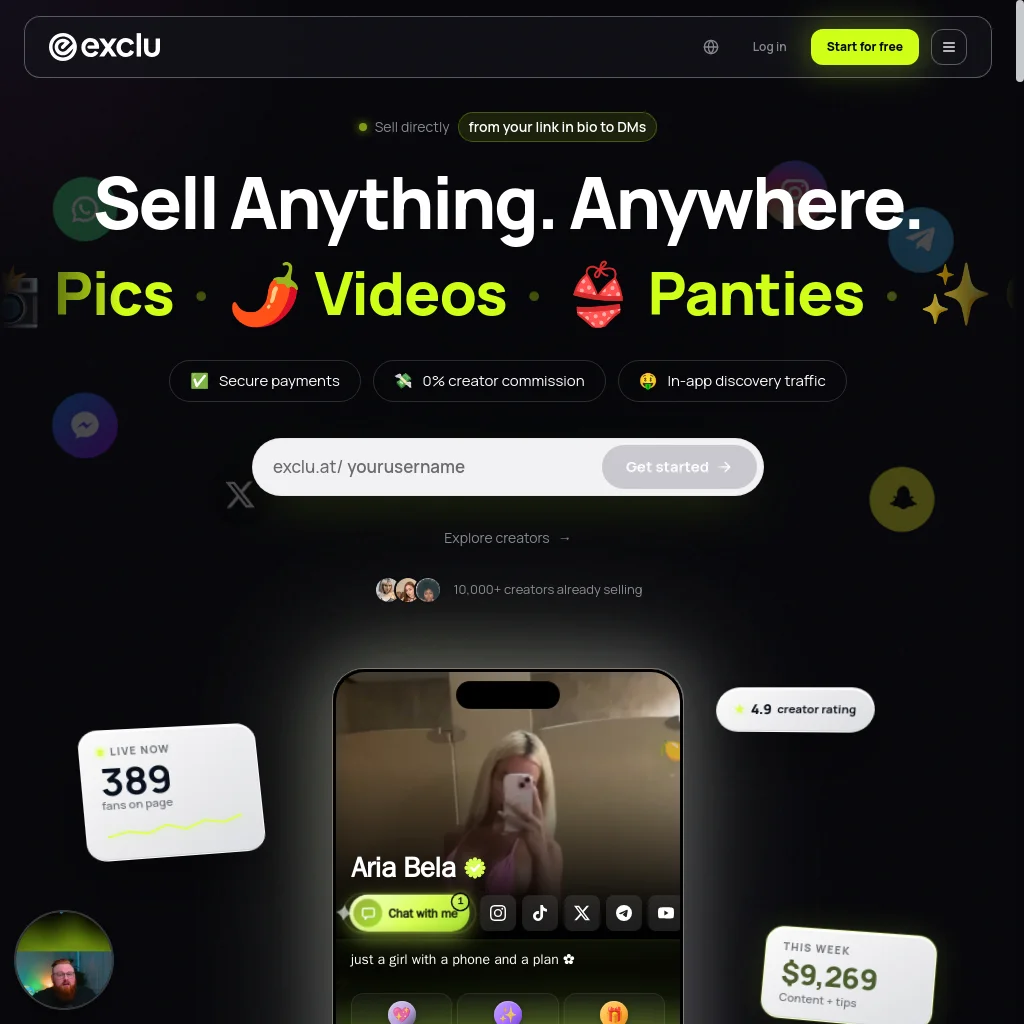 Exclu website