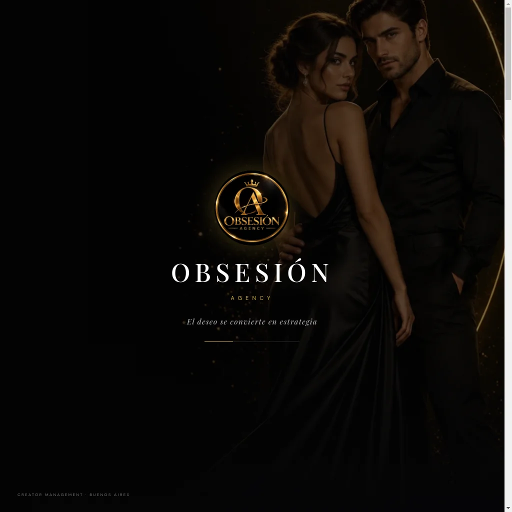 Obsesion Agency website preview