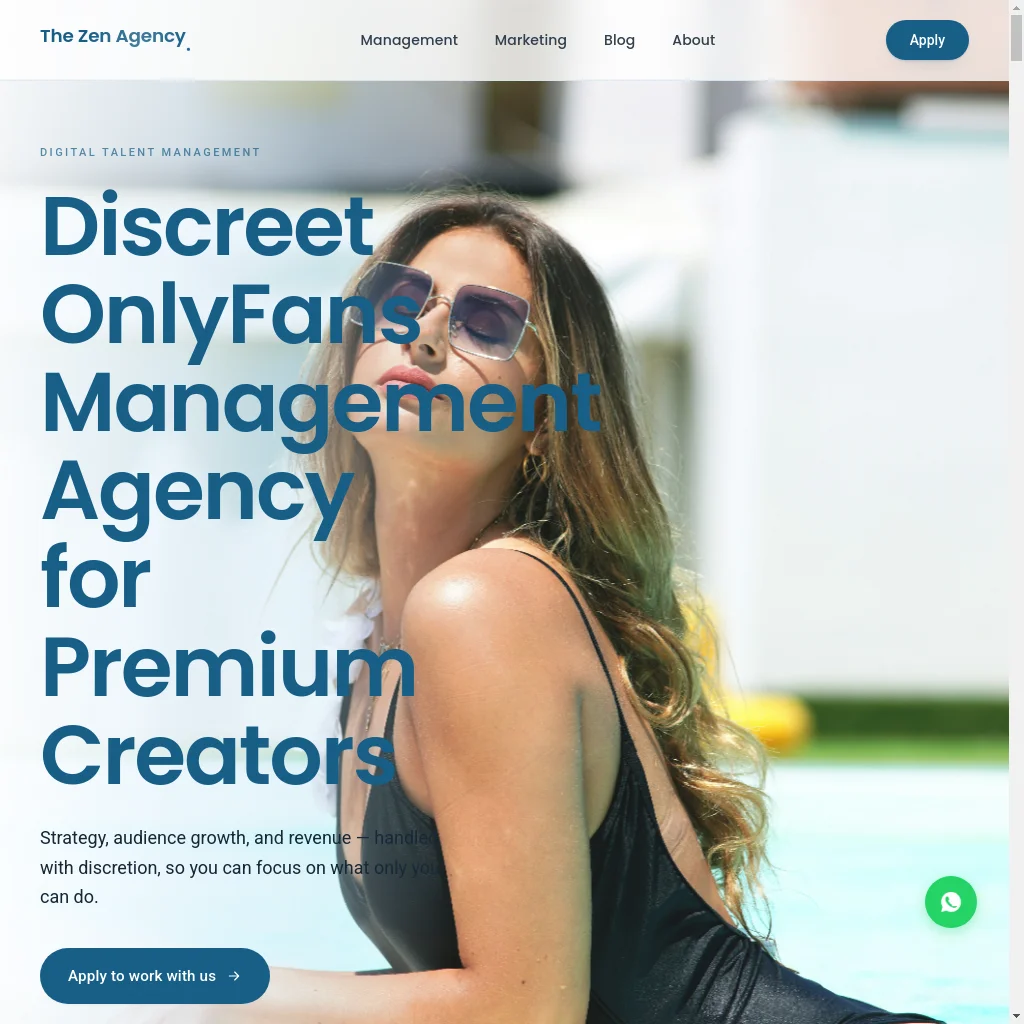 The Zen Agency website preview